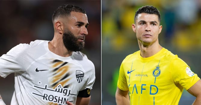 Months after Cristiano Ronaldo claimed SPL is better than Ligue 1, Karim Benzema responds when asked if Saudi League is on par with Europe