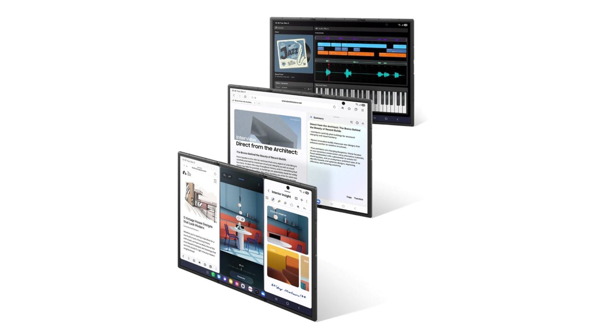 The Samsung Galaxy Z TriFold is one of the slimmest smartphones the company has ever made at 3.9mm (Image via Samsung)