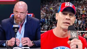 Triple H sends a message regarding John Cena's final opponent moments before SmackDown