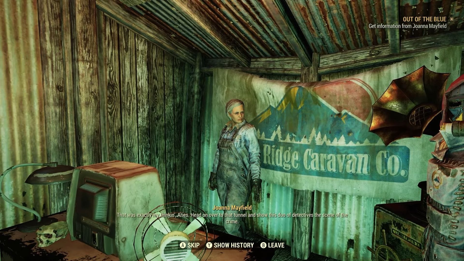 Joanna Mayfield is not happy (Image via ZOS || YouTube/JiMacSteelGaming)