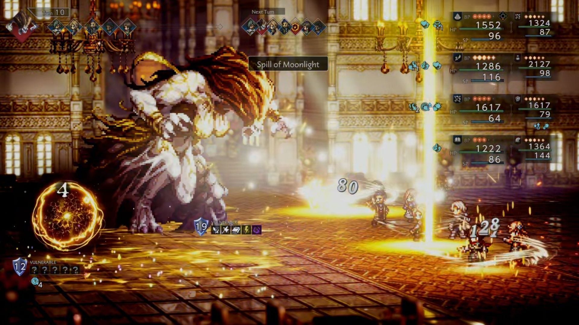 The Manifestation of Mental Decay will help attack your party, so don&#039;t let it stay in the fight (Image via Square Enix)