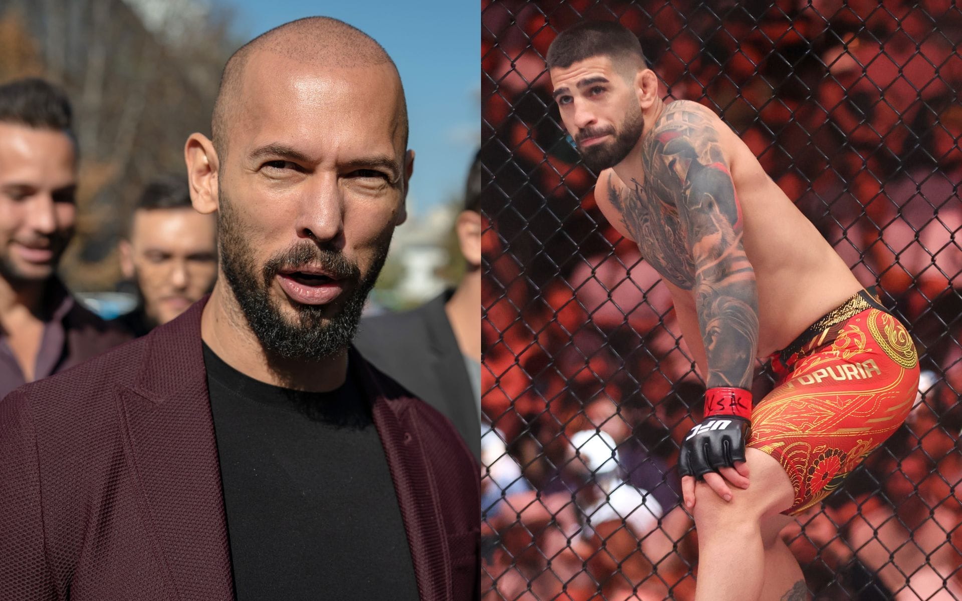 "Women are in business"- Andrew Tate delivers blunt message to “happily married” Ilia Topuria while reacting to domestic abuse allegations 