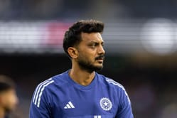 Axar Patel is elated after knocking over Aiden Markram with his first ball in IND vs SA 2025 1st T20I [Watch]