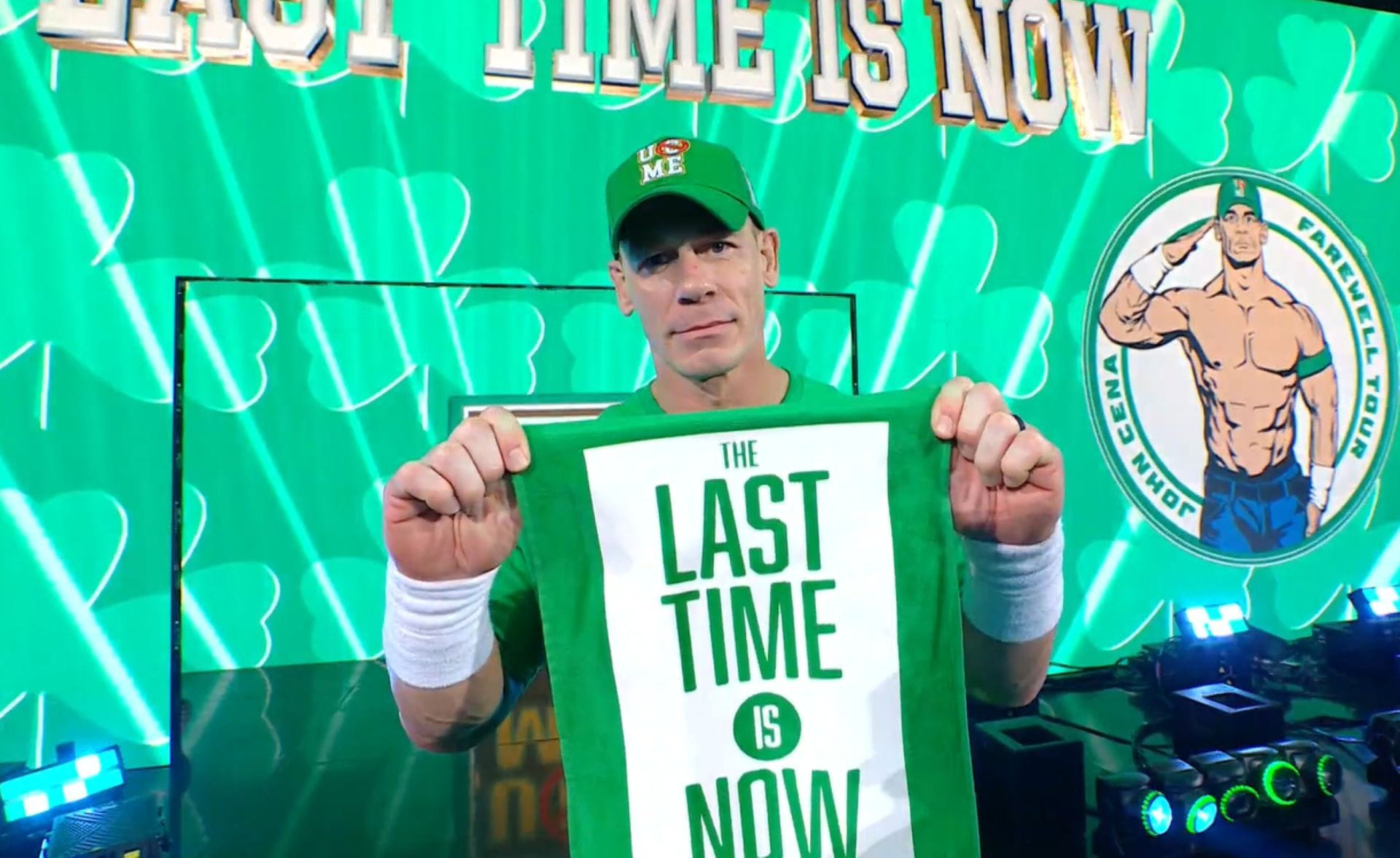 Who will join John Cena and the Last Time is Now winner at Saturday Night