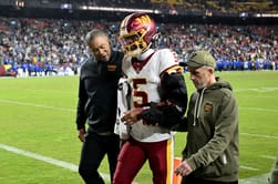 [WATCH] Jayden Daniels gets obliterated on return after Vikings' Andrew Van Ginkel picks off Commanders QB