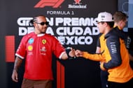 Lewis Hamilton and Lando Norris at the Mexican Grand Prix - Source: Getty
