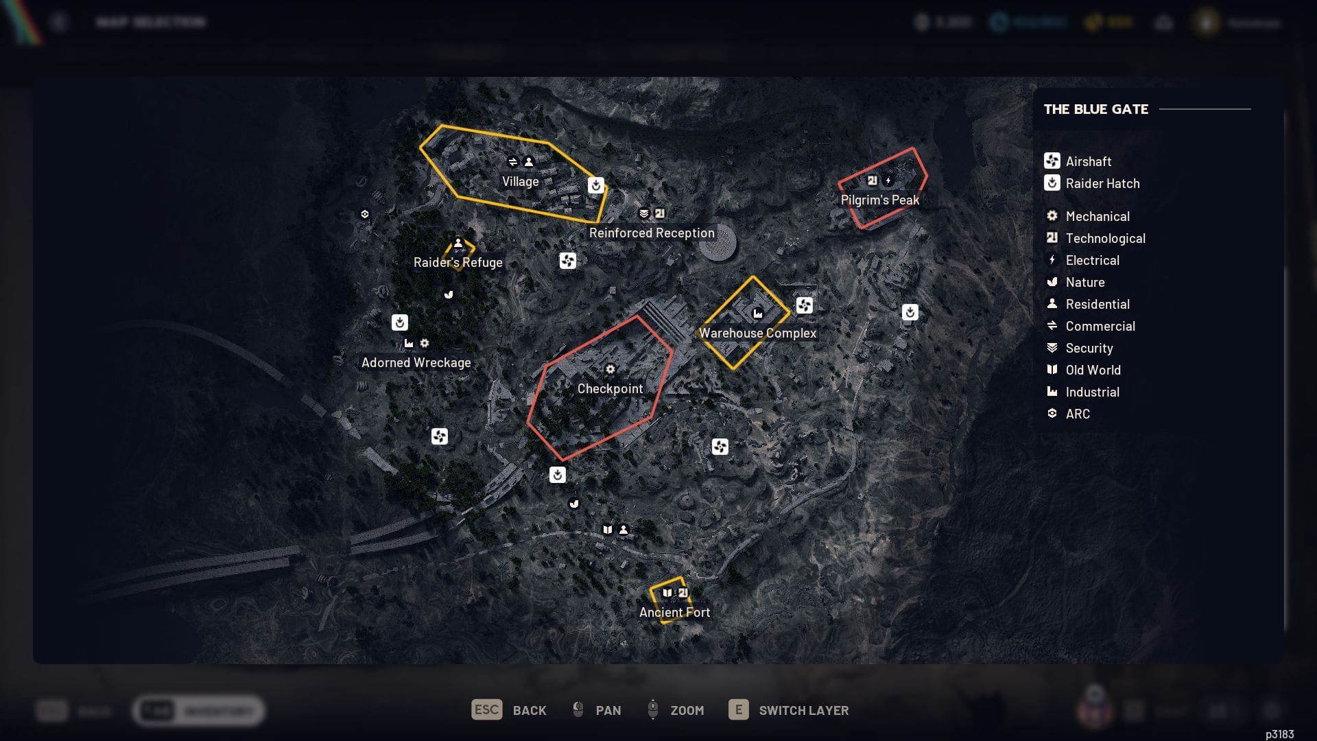 La porte bleue (Image via Sportskeeda Gaming || Embark Studios)