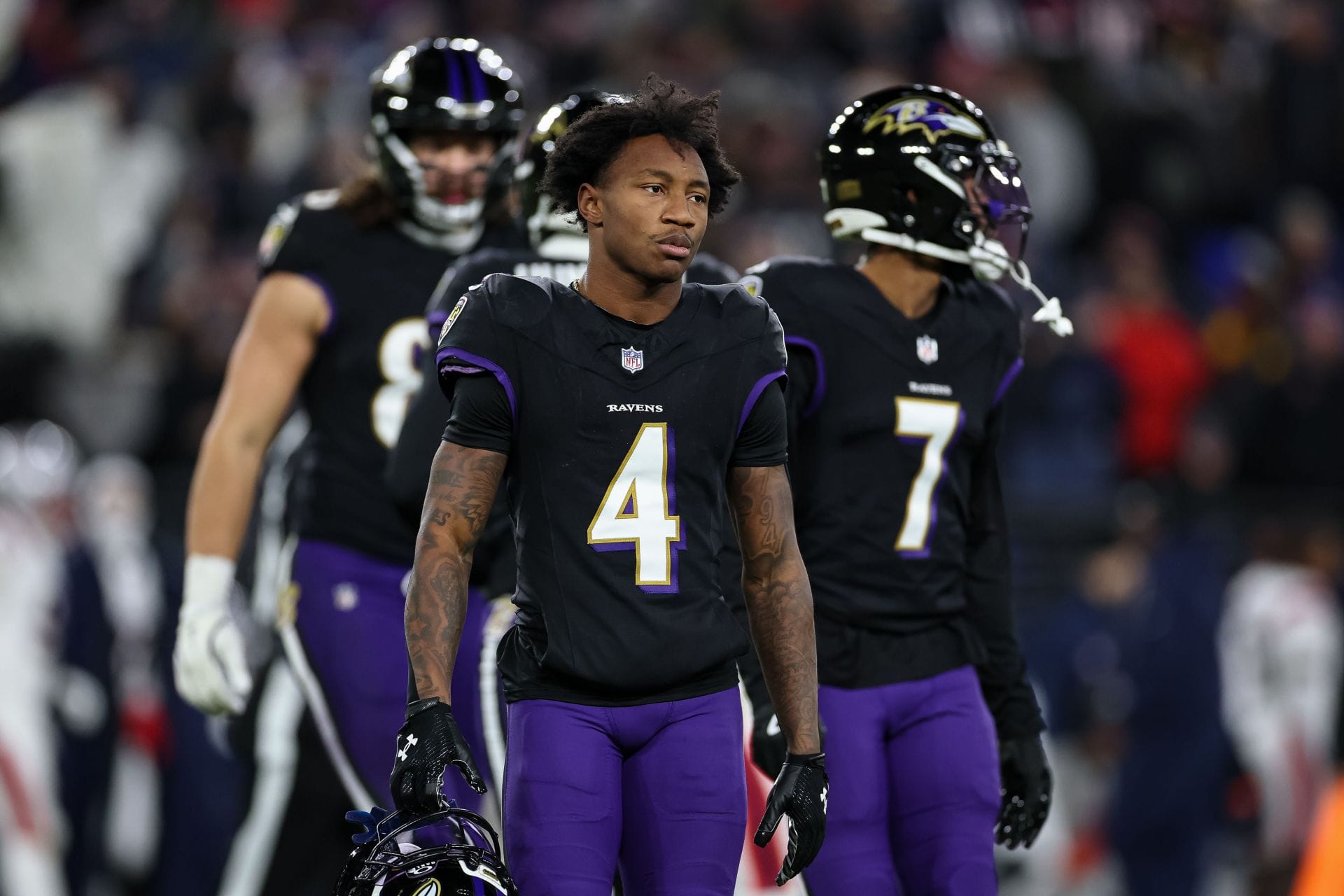 Baltimore Ravens wide receiver Zay Flowers – Source: Getty