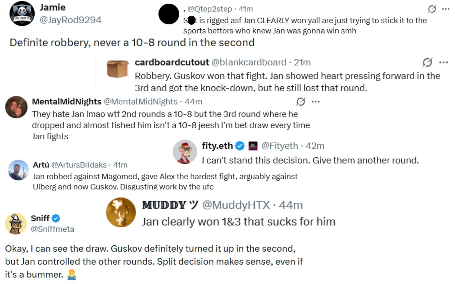 Screenshots courtesy: @ufc on X