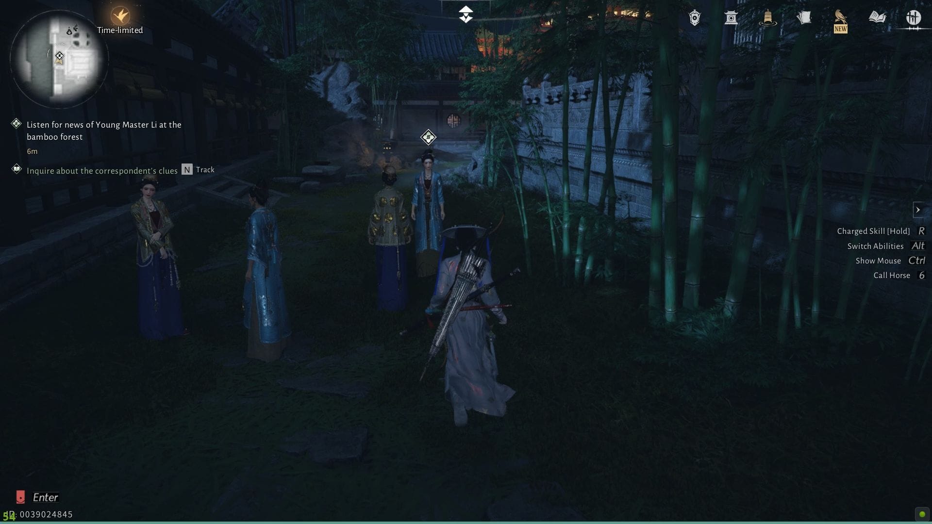 Speak with the lady NPC (Image via NetEase)