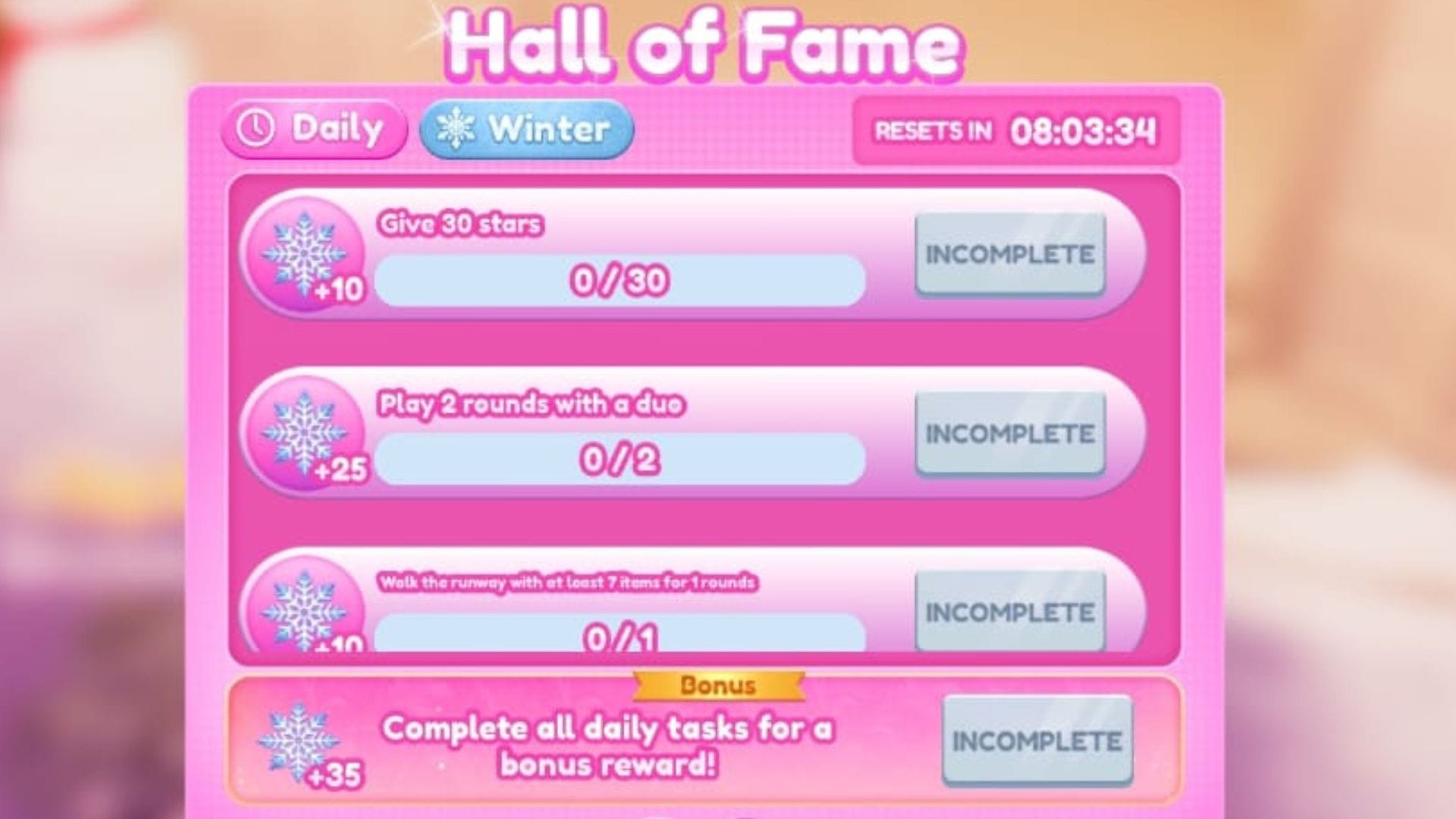 All the ways to get Snowflakes (Image via Roblox)