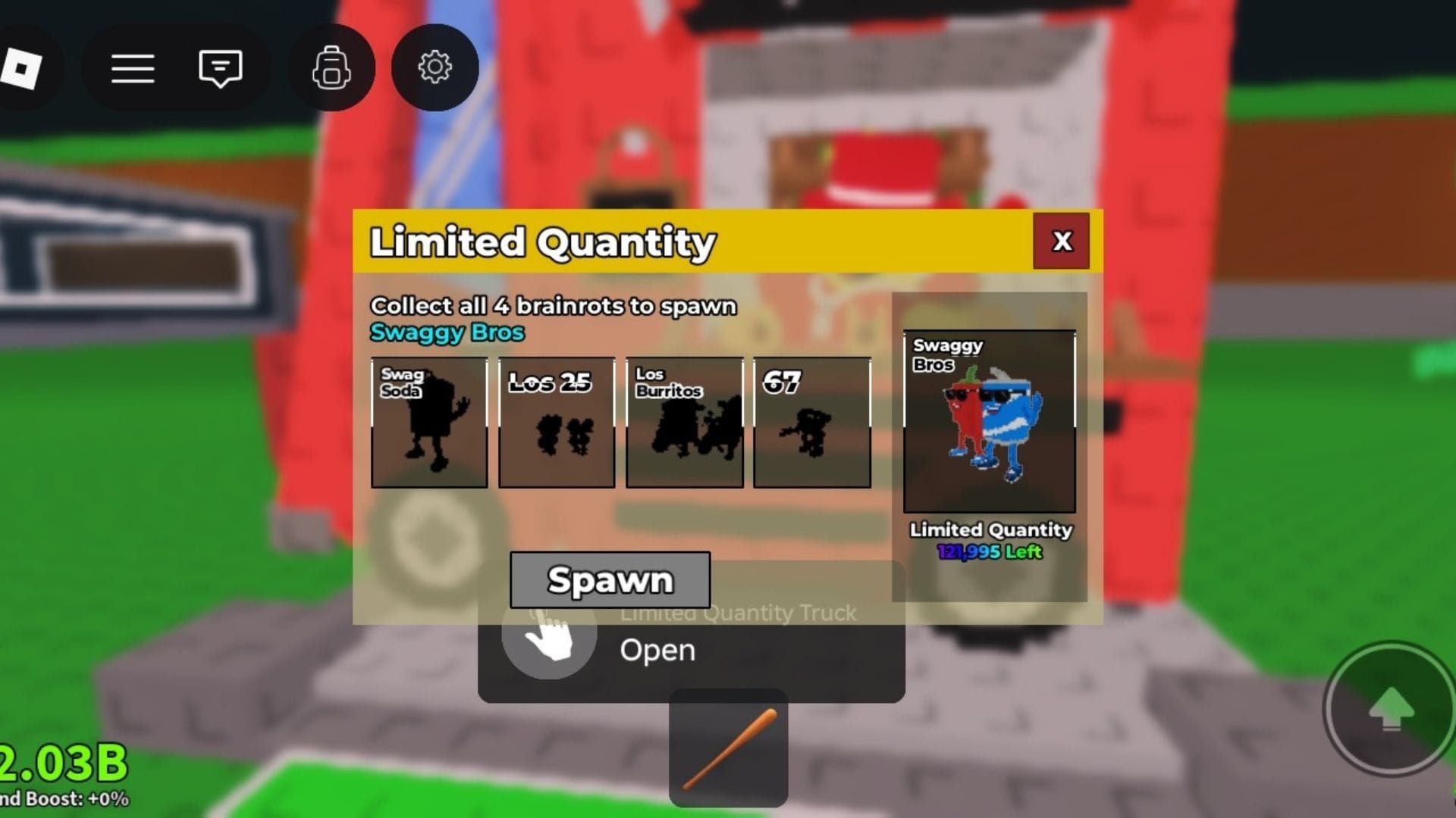 Sammy&rsquo;s truck (Image via Roblox)