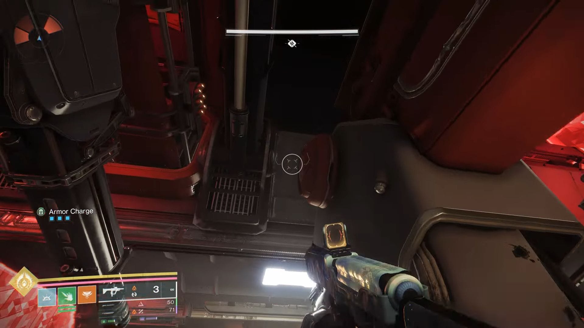 Hyperdrive section and jumping between two areas in Destiny 2 (Image via Bungie)
