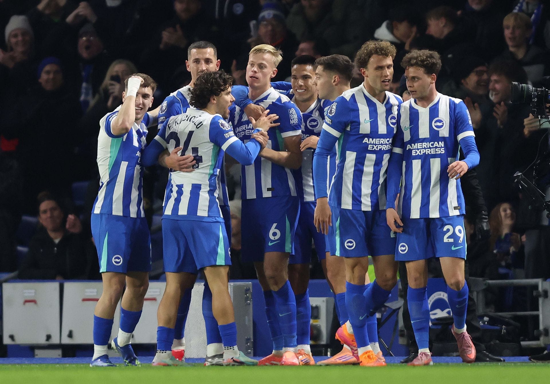 Brighton &amp; Hove Albion v Aston Villa - Premier League - Source: Getty
