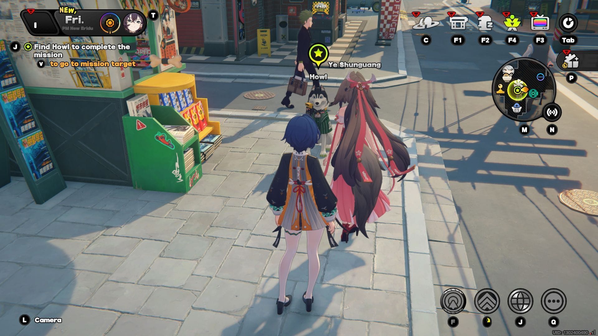 Help Howl locate the stools (Image via HoYoverse)