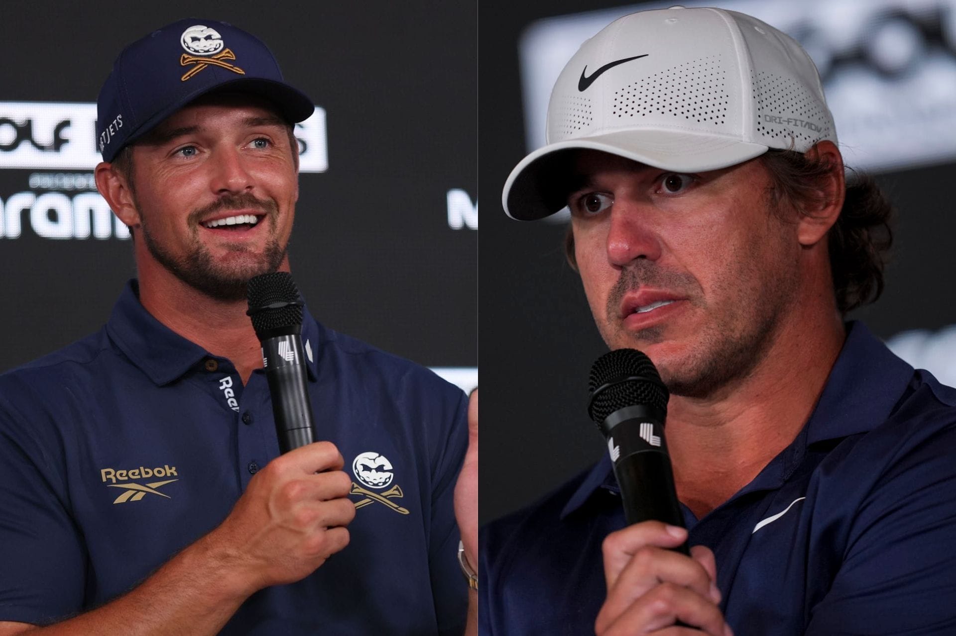 Bryson DeChambeau (L) &amp; Brooks Koepka (R) [Images via Getty &amp; Imagn respectively]