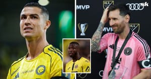 “Messi slaps him twice” - Ex-Arsenal star Nicolas Pepe makes bold claim on Lionel Messi vs Cristiano Ronaldo debate