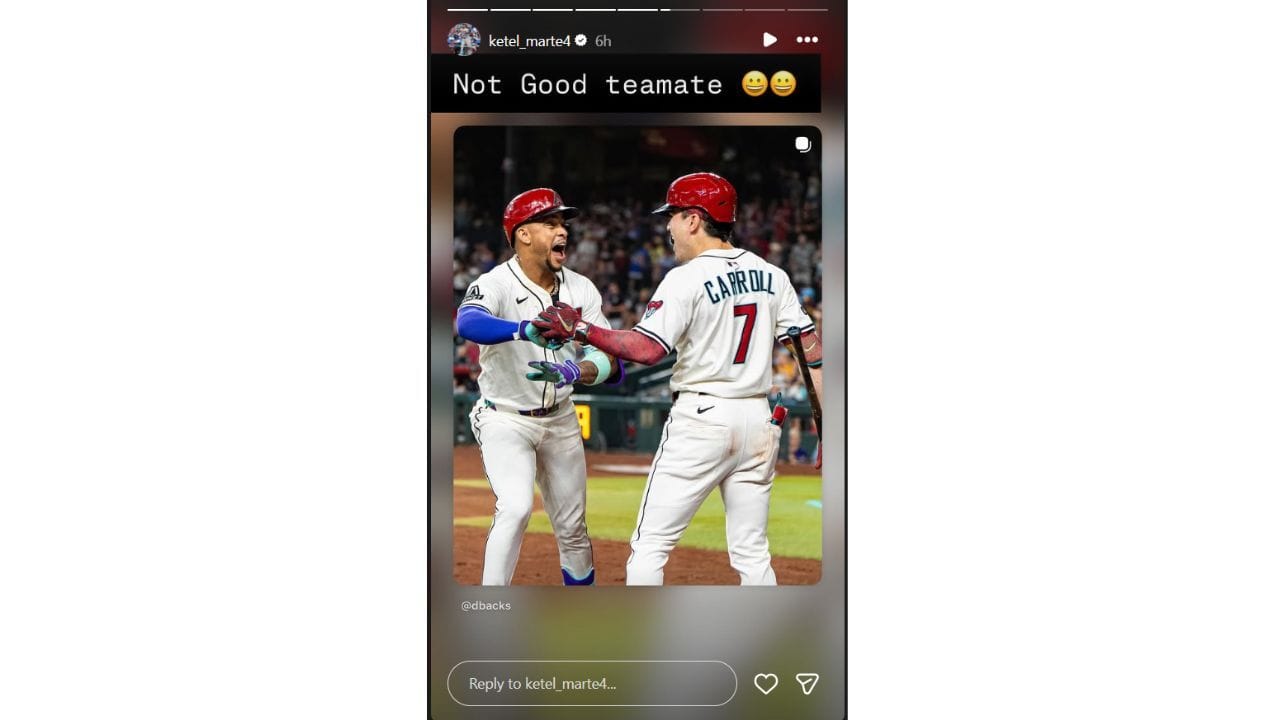 Marte's Instagram Story