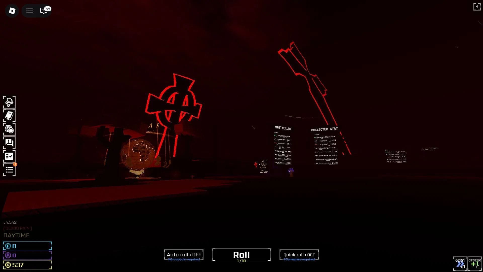 Sol RNG Sky Biome Guide 4 The Hell Biome (Image via Roblox)