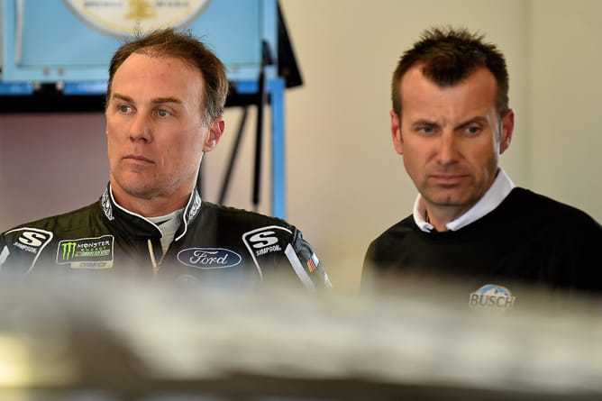 Kevin Harvick and Rodney Childers deliver a heartfelt tribute after the death of former Stewart-Haas Racing ally