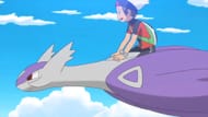 Mega Latios in the anime (Image via TPC)