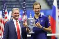 Daniil Medvedev at the US Open 2021. (Photo: Getty)