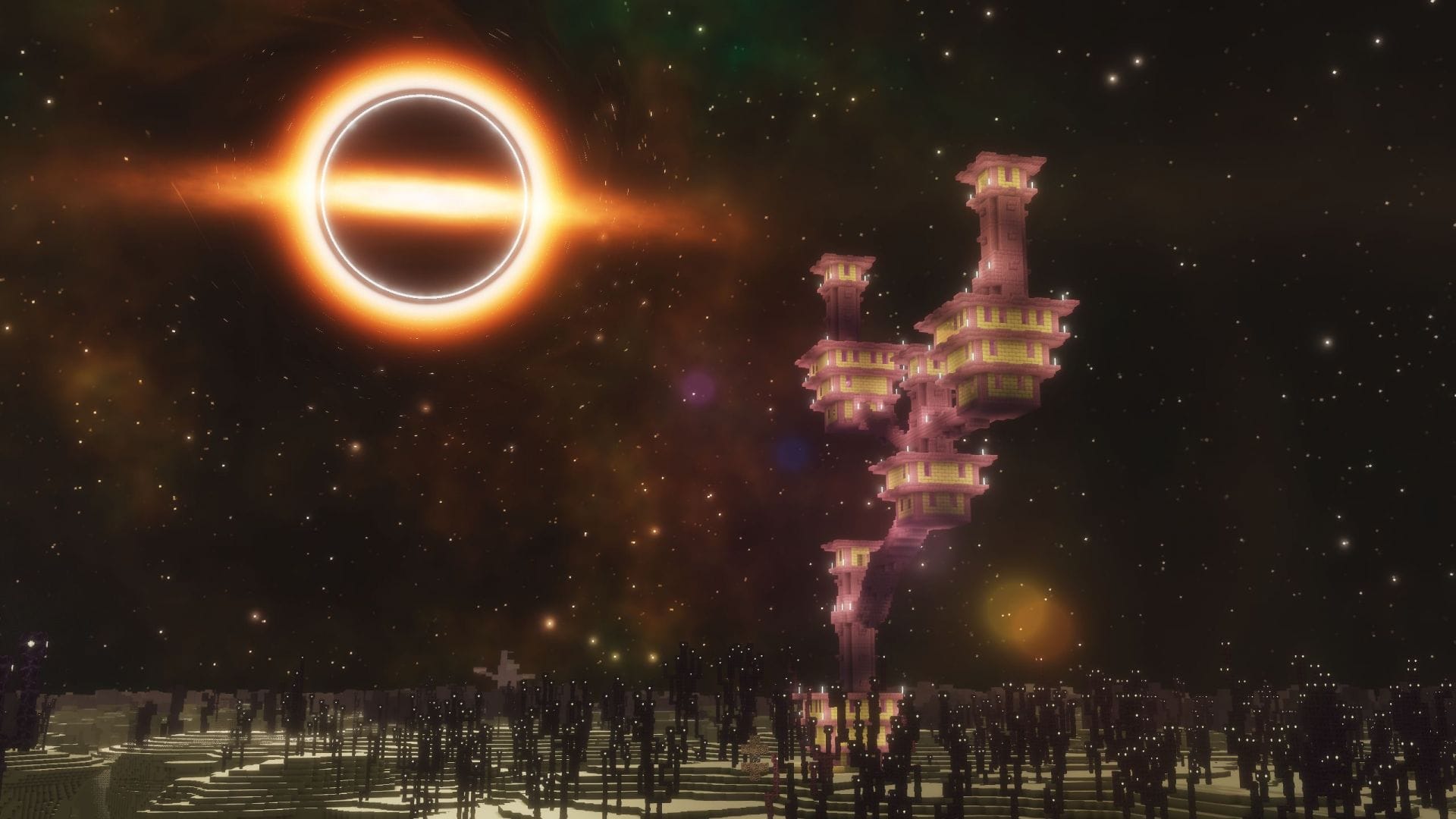 End realm could receive new features through several game drops (Image via Sportskeeda Gaming || Mojang Studios)