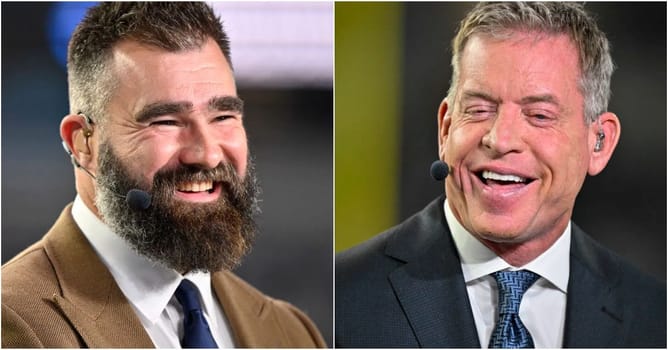 Troy Aikman reveals true feelings on Jason Kelce possibly unretiring for Eagles amid franchise's dysfunction
