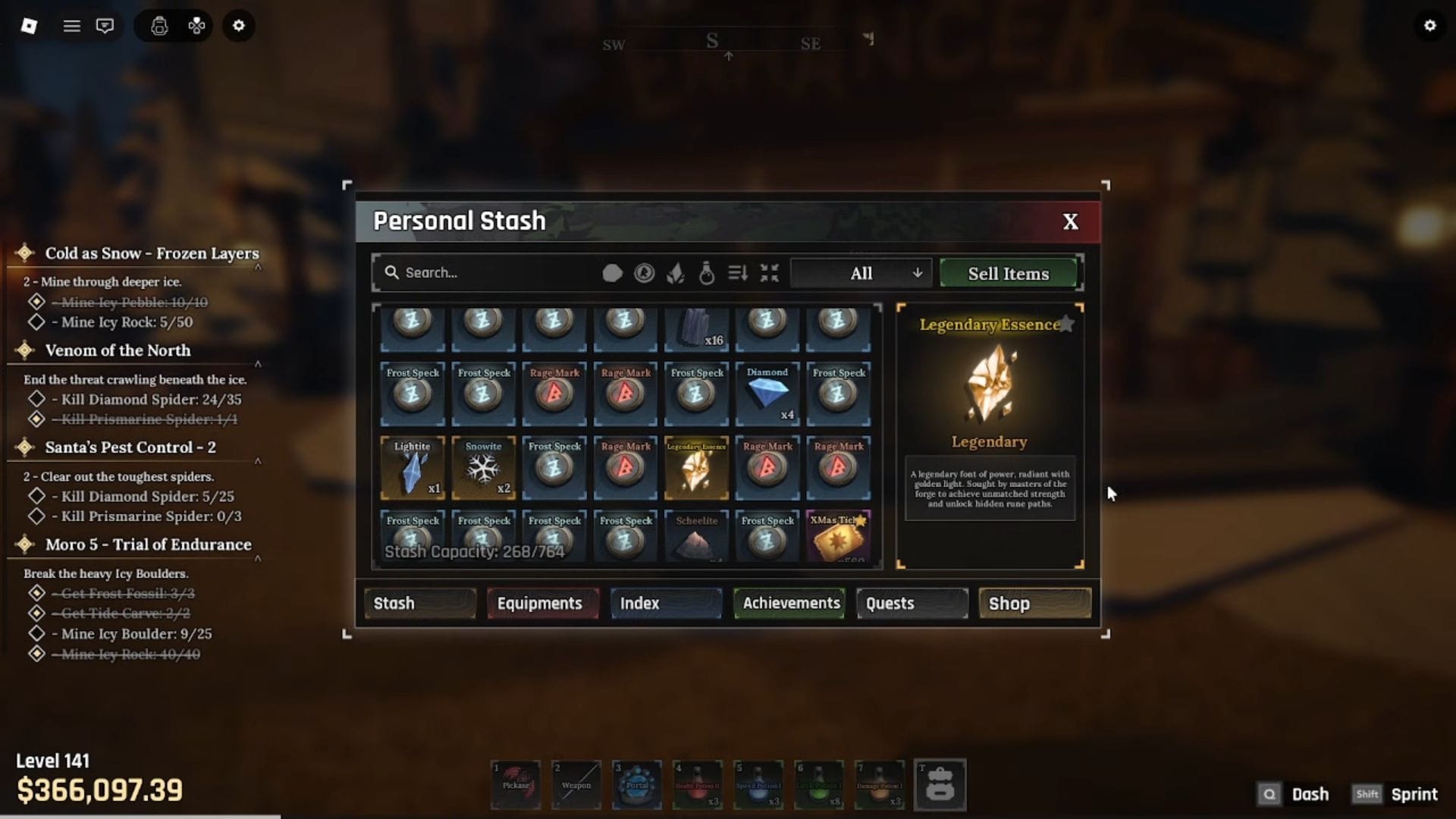 The Legendary Essence (Image via Roblox | YouTube @dqrklightz)