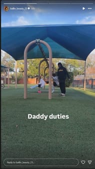 Darius Slay's wife Jennifer shares 2-word reaction as CB fulfills father responsibility after being released by Steelers/@ballin_beauty_23