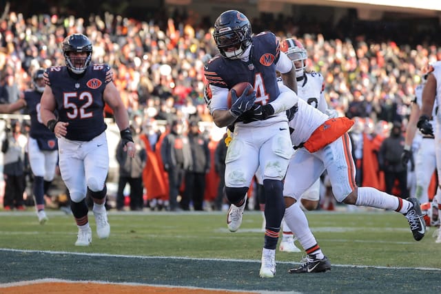 D'Andre Swift at Browns at Bears - Source: Getty