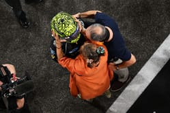 Watch: An emotional Lando Norris hugs mother Cisca Norris and father Adam Norris after winning the 2025 F1 championship