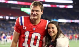"People up north struggle with the double name": Drake Maye gushes over "superstar" Ann Michael as Patriots QB's wife settles into New England life