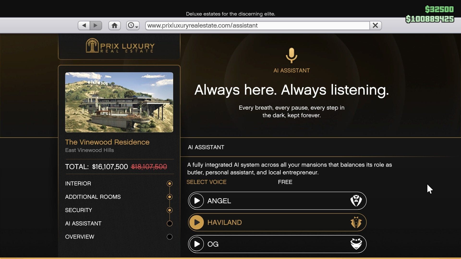 New AI Concierge in GTA Online (Image via Rockstar Games)
