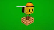 The Pack Bee pet (Image via Roblox and Sportskeeda)