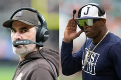 1 week after Deion Sanders reportedly "flat out" rejected Kevin Stefanski's dinner invitation, Coach Prime patches up with Browns HC