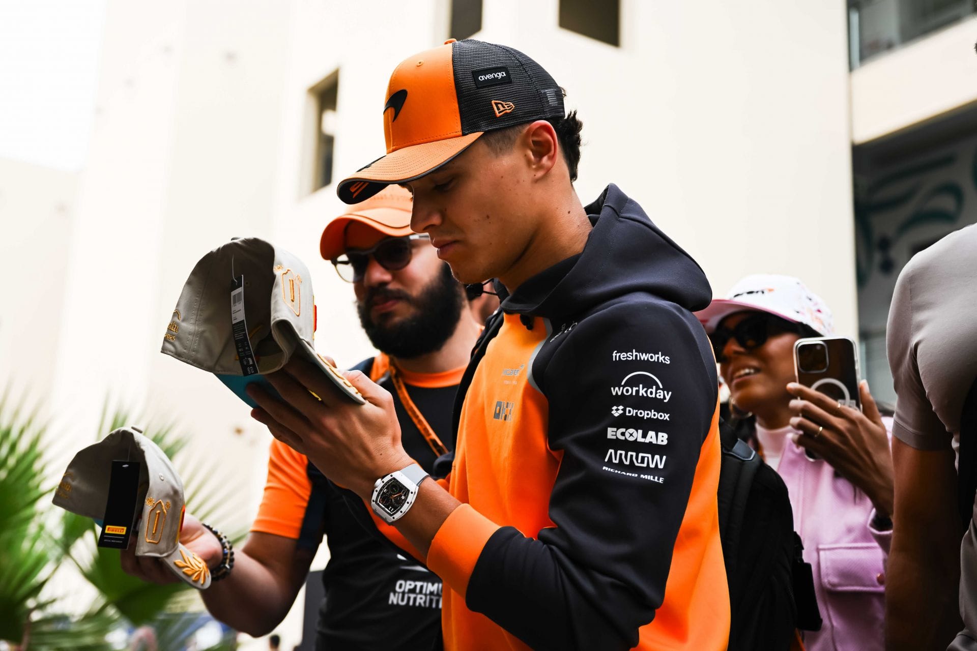Lando Norris at the Abu Dhabi Grand Prix - Source: Getty