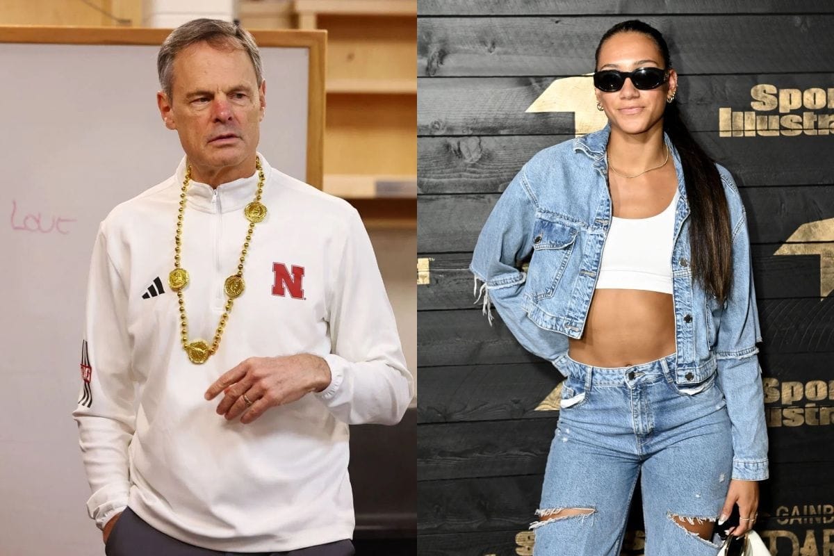 John Cook jokingly admits Nebraska Volleyball's Harper Murray banned him from TikToks with the Omaha SuperNovas