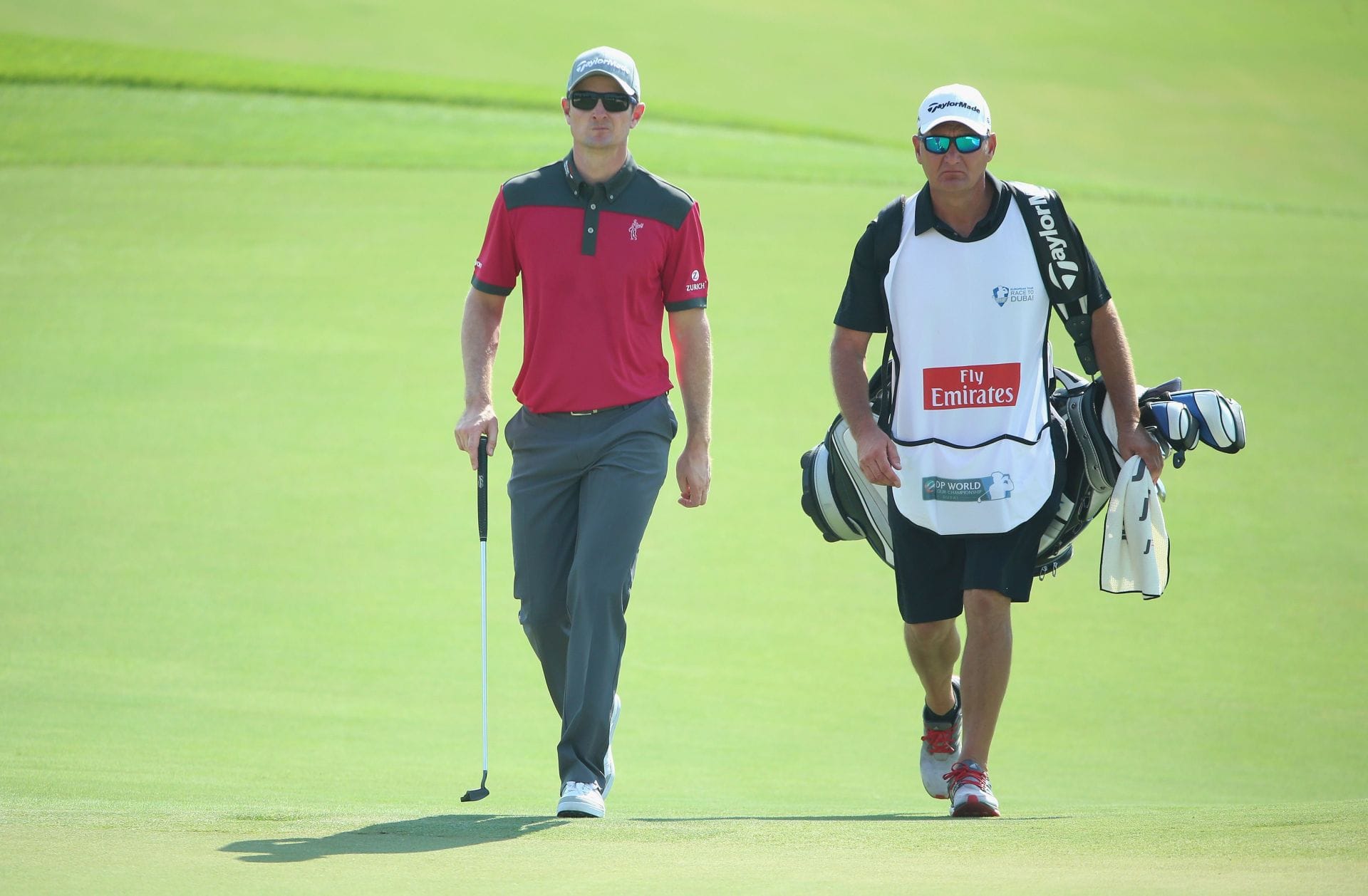 Tommy Fleetwood's caddie Ian Finnis (Image Source: Imagn)