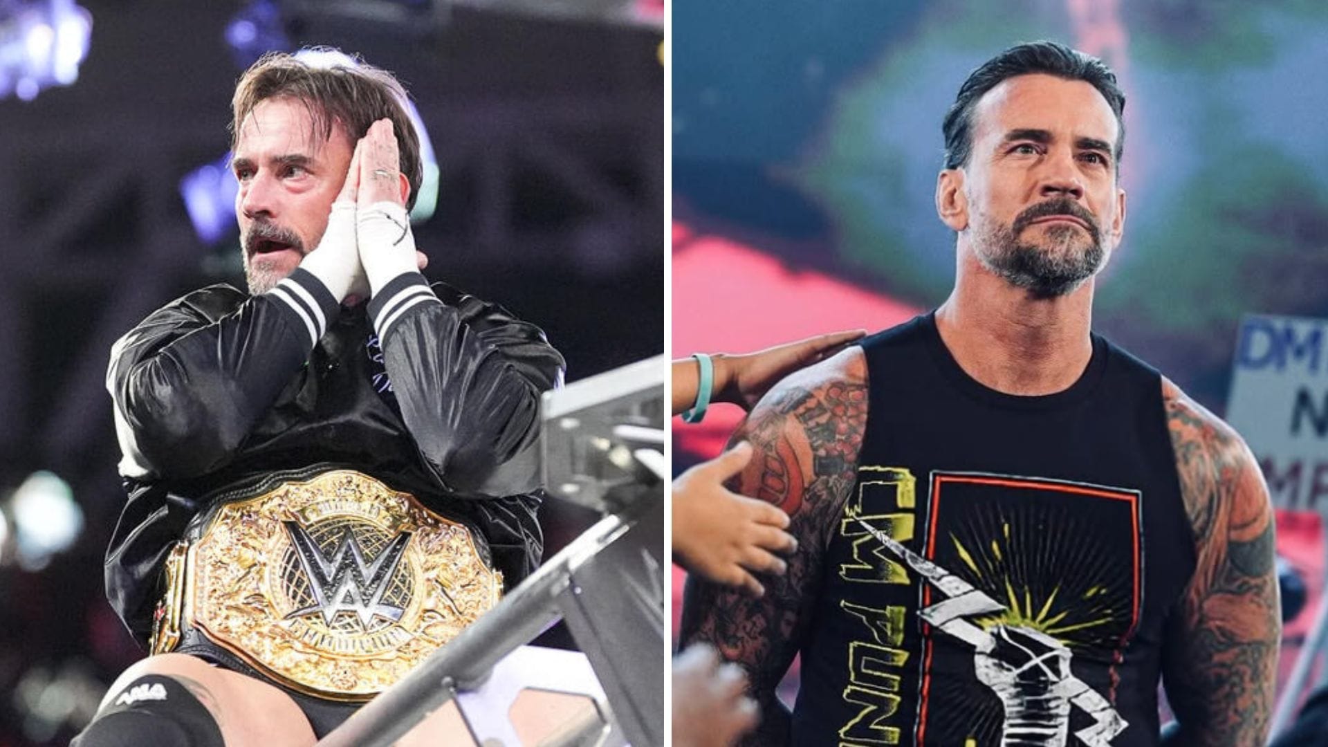 CM Punk is multi-time World Champion [Image credits: Punk