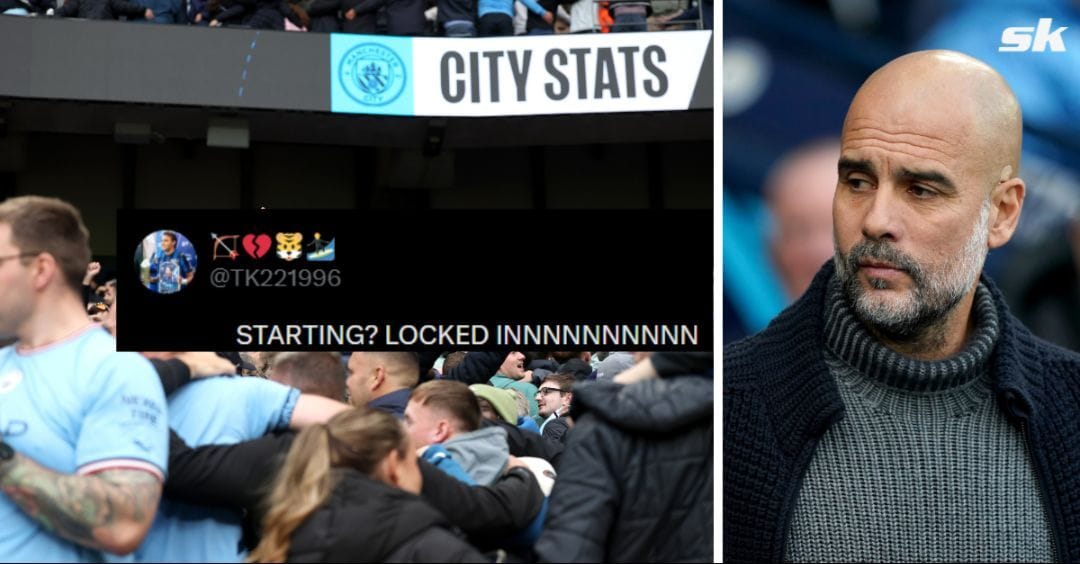 "Pep's got the vibes right", "Locked in" - Fans react as Manchester City man included in XI for Real Madrid clash