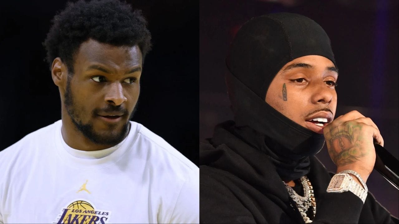 "He called LeBron a killer tho" - NBA Fans Go Wild as Bronny James Dissed by Rapper Pooh Shiesty in Official Release Video