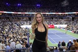 Paige Spiranac's partner mispronounces her name despite going 8 holes together at Sandbagger Scramble