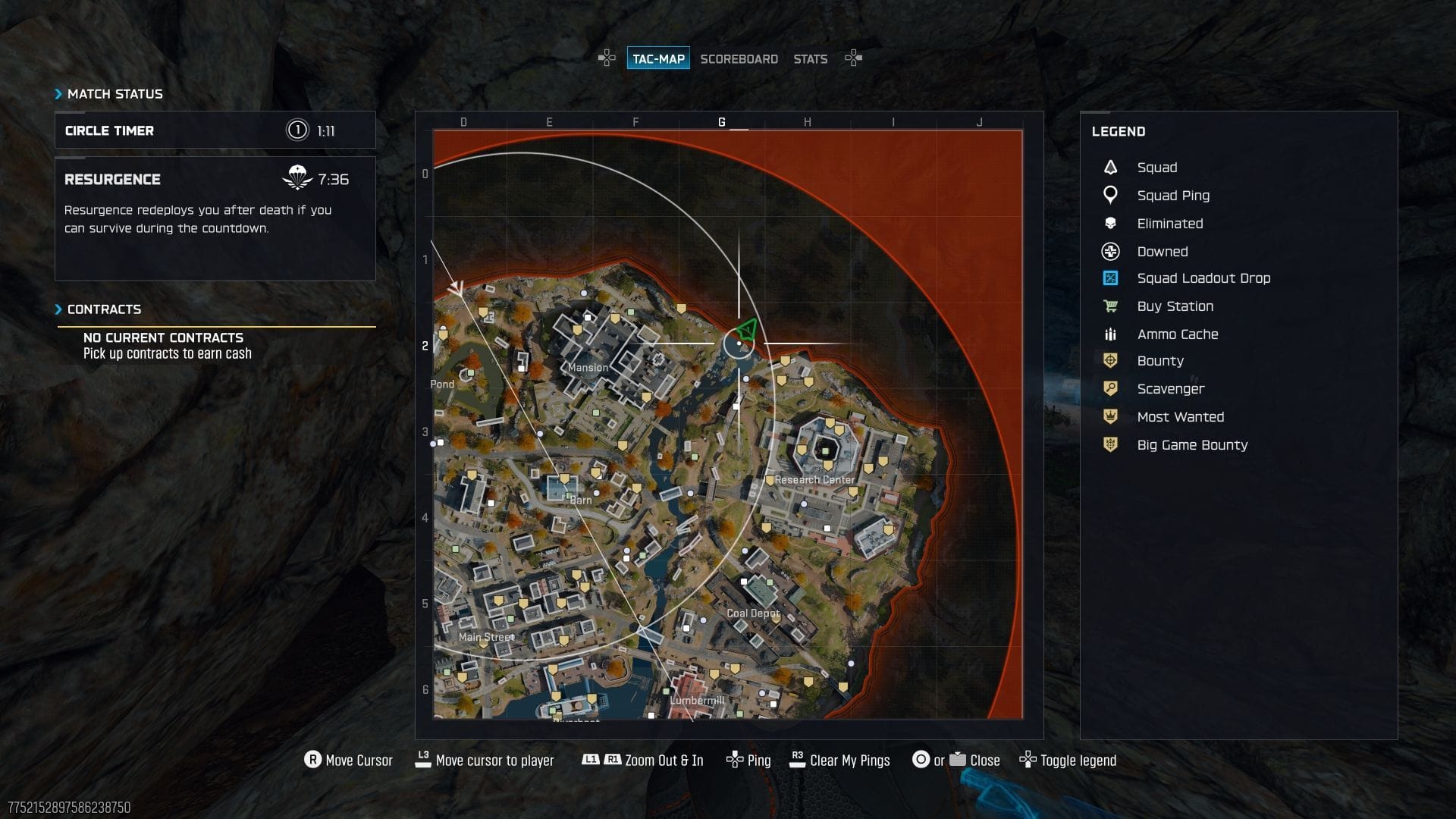 Location of the Waterfall Easter Egg (Image via Activision)