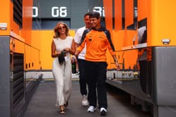 Lando Norris and Margarida Corceiro, and Oscar Piastri and Lily Zneimer clicked as the duo fly for the FIA Awards Ceremony