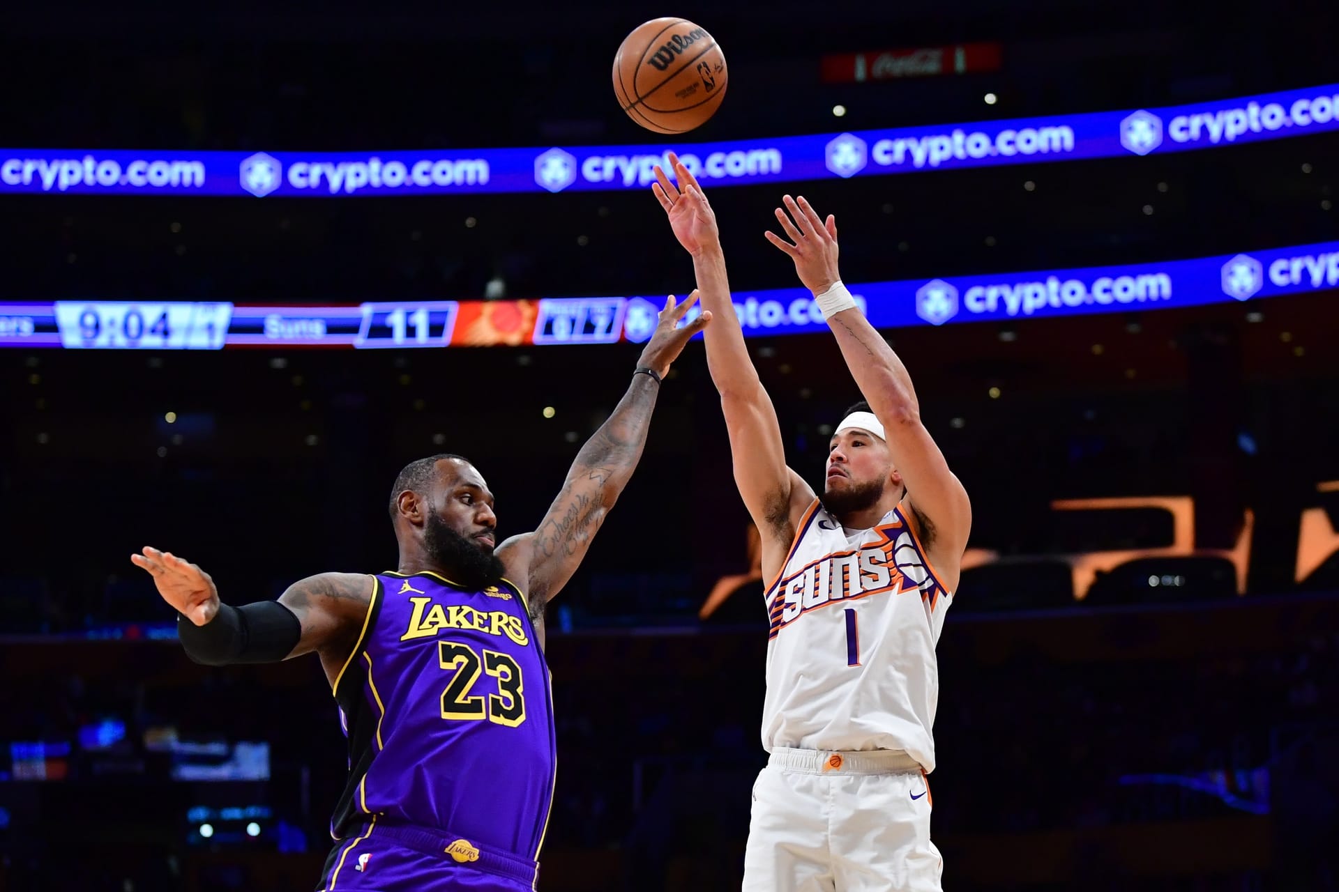 NBA: Phoenix Suns at Los Angeles Lakers - Source: Imagn
