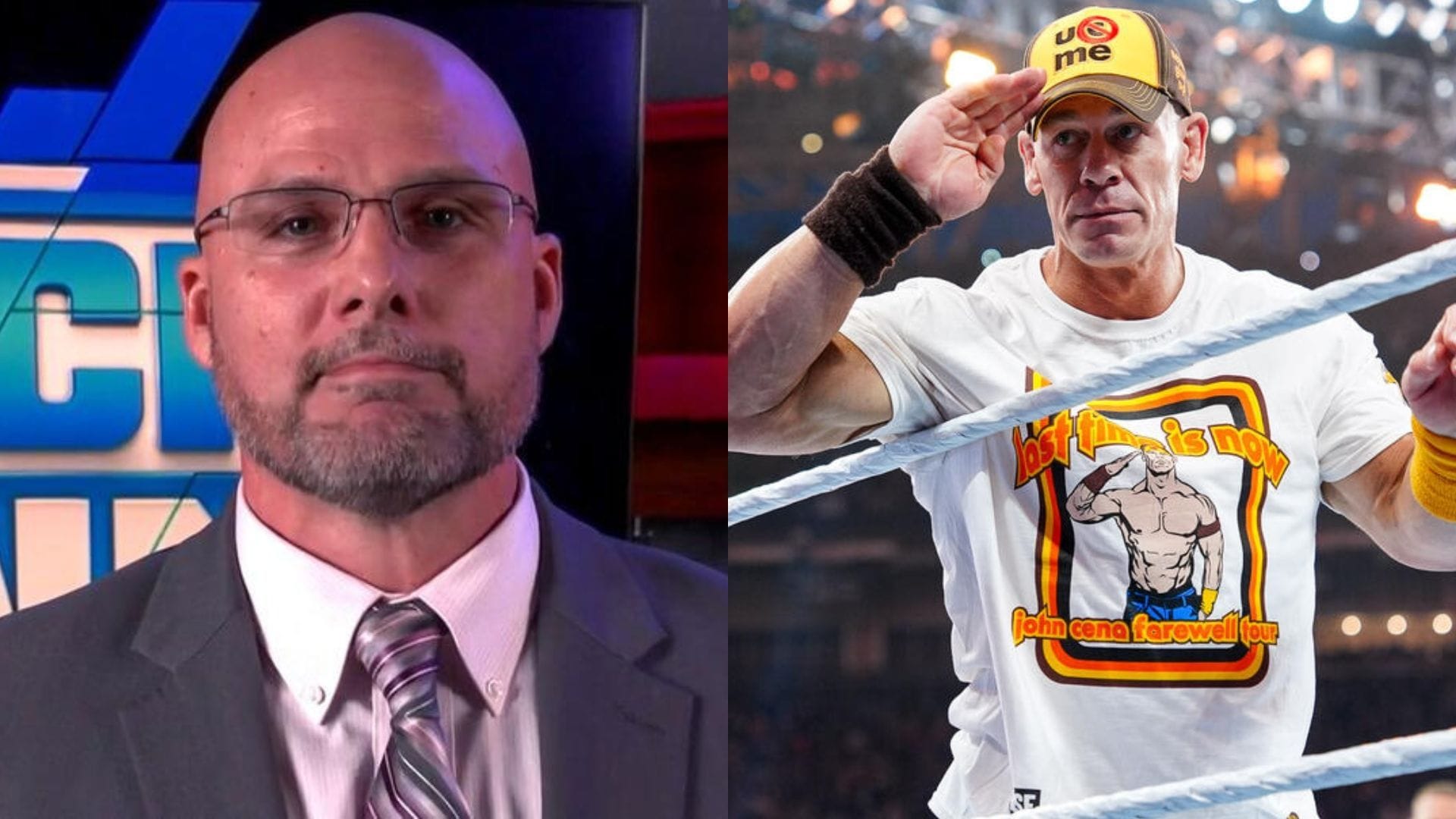 Pearce honored Cena ahead of his retirement. [Image credit: WWE.com]