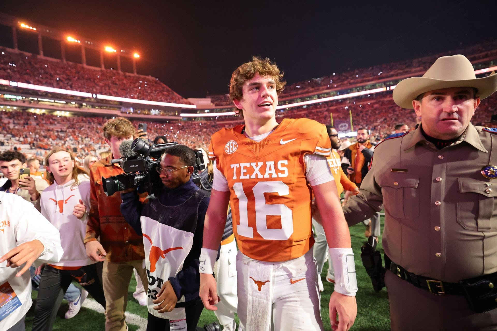 Texas A&amp;M v Texas - Source: Getty