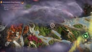Harpy Alpha location in Avatar Frontiers of Pandora From The Ashes(Image via Ubisoft || YouTube @Greyquaza)