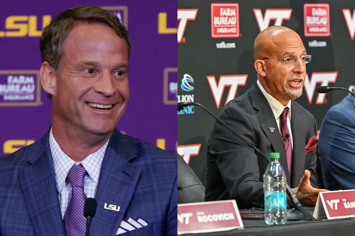 Lane Kiffin drops a cryptic reply after James Franklin describes a far different coaching transition from new LSU coach  (Image Credits - GETTY)